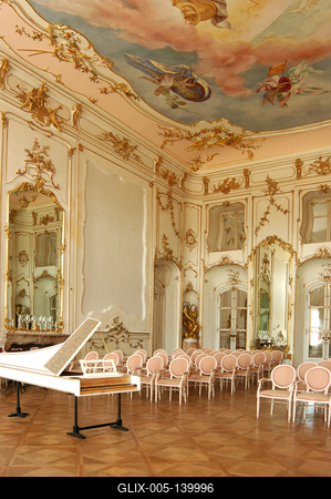 Fertőd, Esterházy-kastély-stock-foto