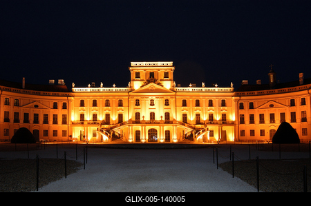 Fertőd, az Esterházy-kastély és parkja-stock-foto