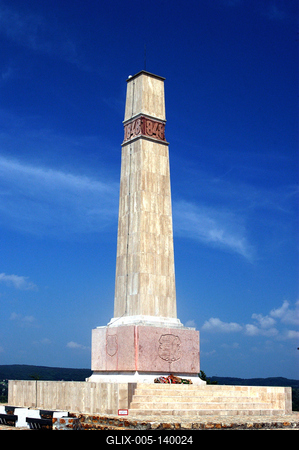 A pákozdi csata emlékműve (Honvéd-emlékmű)-stock-foto