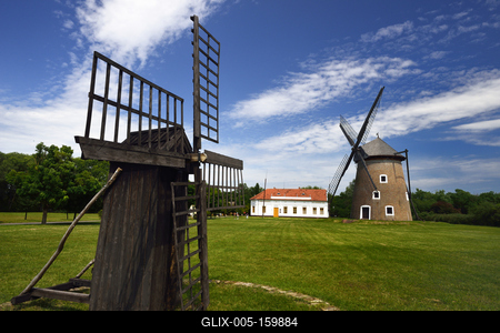 Az Ópusztaszeri Nemzeti Történeti Emlékpark-stock-foto