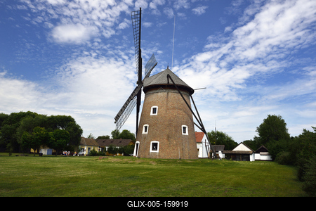 Az Ópusztaszeri Nemzeti Történeti Emlékpark-stock-foto