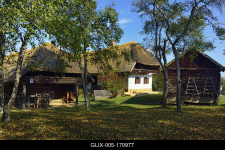 Szalafõ, Pityeszeri szabadtéri néprajzi múzeum-stock-foto