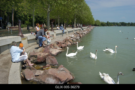 Balatonfüred-stock-foto