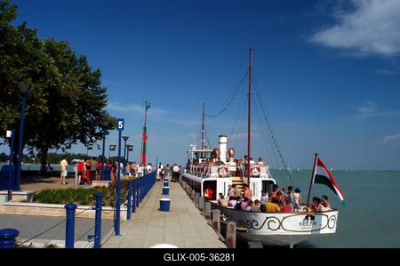Balatonfüred-stock-foto