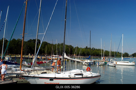 Balatonfüred-stock-foto