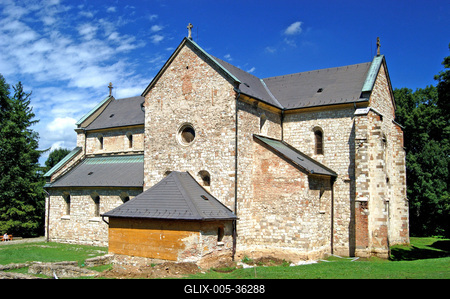 Nagyboldogasszony ciszterci apátsági templom, Bélapátfalva-stock-foto