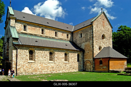 Nagyboldogasszony ciszterci apátsági templom, Bélapátfalva-stock-foto