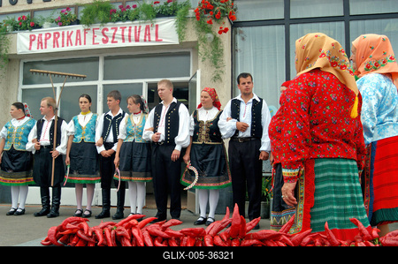 Paprikafesztivál, Boldog-stock-foto