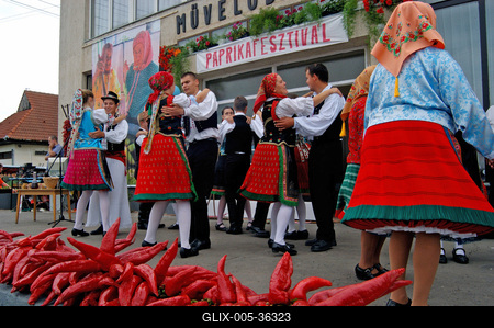 Paprikafesztivál, Boldog-stock-foto