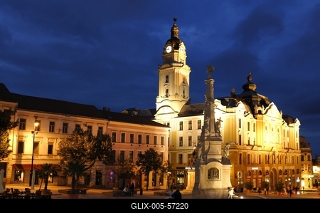 Pécs - Széchenyi tér-stock-foto