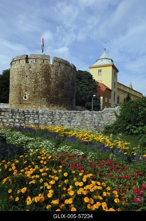 Pécs - Barbakán-stock-foto
