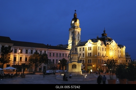 Pécs - Városháza-stock-foto