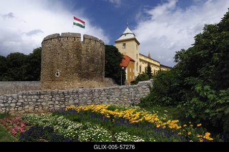 Pécs - Barbakán-stock-foto