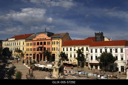 Pécs - Széchenyi tér-stock-foto