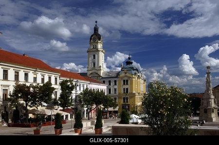 Pécs - Széchenyi tér-stock-foto