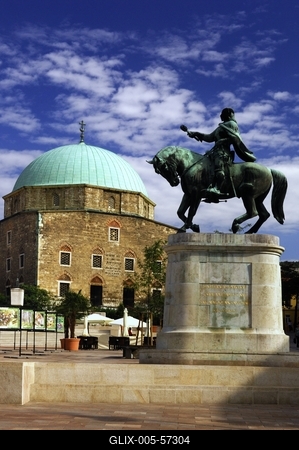 Pécs - Széchenyi tér-stock-foto