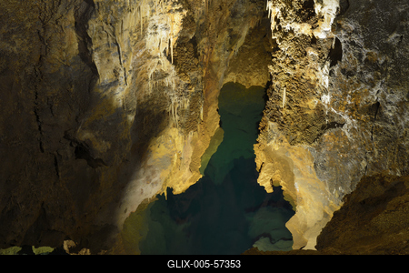 Rákóczi-barlang, Bódvarákó-stock-foto