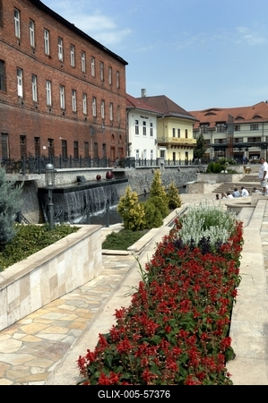 Miskolc - Szinva terasz-stock-foto