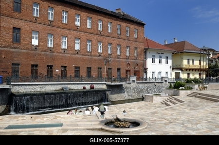 Miskolc - Szinva terasz-stock-foto
