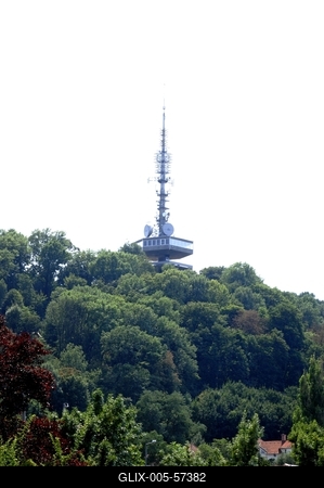 Miskolc - Avasi kilátó-stock-foto