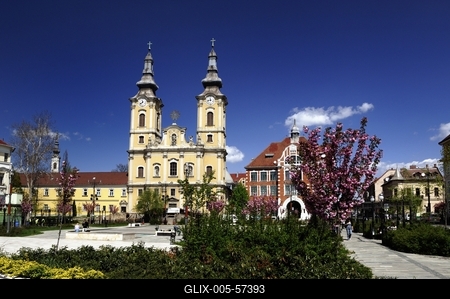 Miskolc - Hősök tere-stock-foto
