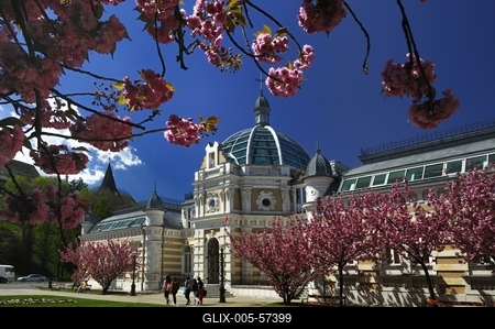 Miskolc - Erzsébet tér-stock-foto