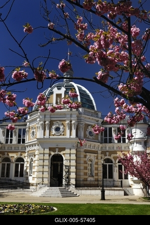 Miskolc - Erzsébet tér-stock-foto