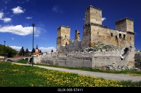 Miskolc - Diósgyőri vár-stock-foto