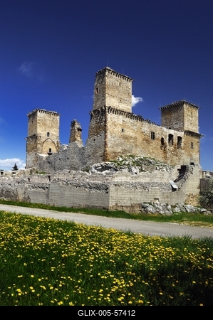 Miskolc - Diósgyőri vár-stock-foto