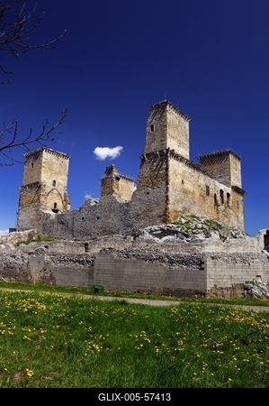 Miskolc - Diósgyőri vár-stock-foto
