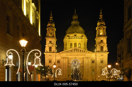 Budapest, Szent István-bazilika-stock-foto