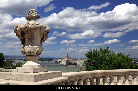 Budapest, Budai Vár (Budavári Palota)-stock-foto