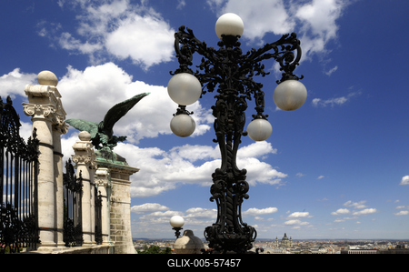 Budapest, Budai Vár (Budavári Palota)-stock-foto