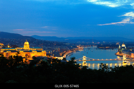 Budapesti panoráma-stock-foto
