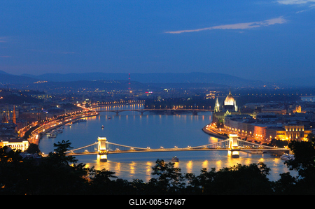 Budapesti panoráma-stock-foto