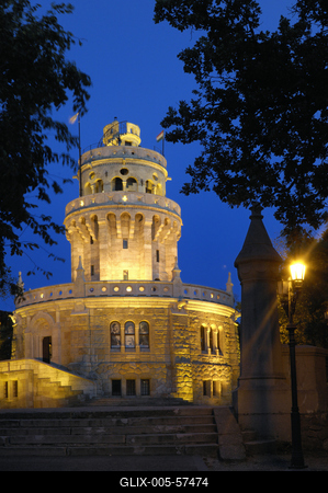 Budapest, Erzsébet-kilátó-stock-foto