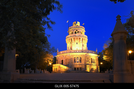 Budapest, Erzsébet-kilátó-stock-foto