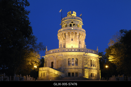 Budapest, Erzsébet-kilátó-stock-foto