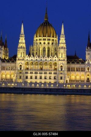 Budapest, Országház (Parlament)-stock-foto