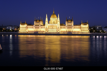 Budapest, Országház (Parlament)-stock-foto