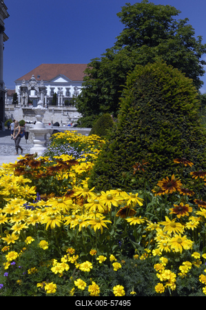Budapest, Budai Vár (Budavári Palota)-stock-foto