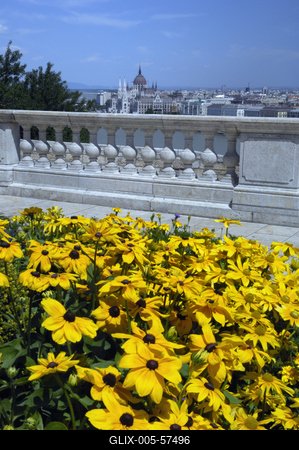 Budapest, Budai Vár (Budavári Palota)-stock-foto