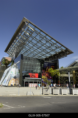 Budapest, WestEnd City Center bevásárlóközpont-stock-foto