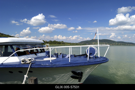 A Badacsony látképe-stock-foto