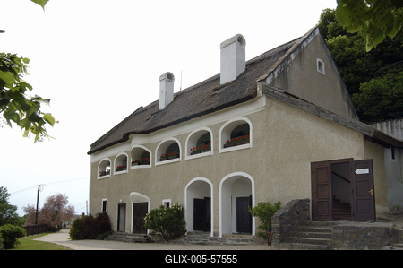 Szegedi Róza-ház Irodalmi Emlékmúzeum-stock-foto