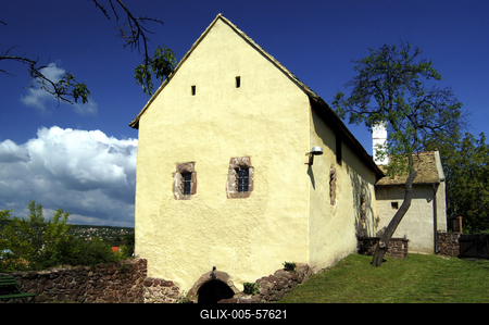 Alsóörs, Törökház-stock-foto