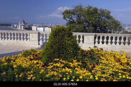 Budapest, a Budai Vár (Budavári Palota)-stock-foto