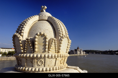 Budapest, Margit-híd-stock-foto