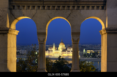Budapest, Parlament-stock-foto