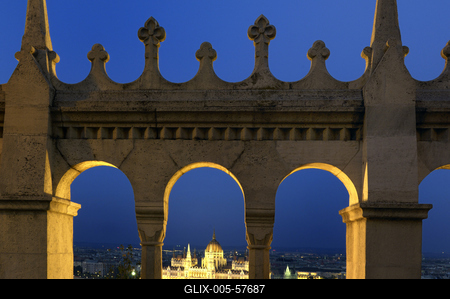 Budapest, Parlament-stock-foto